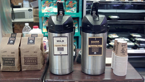 Product Sampling Vermont Coffee to New York Friends