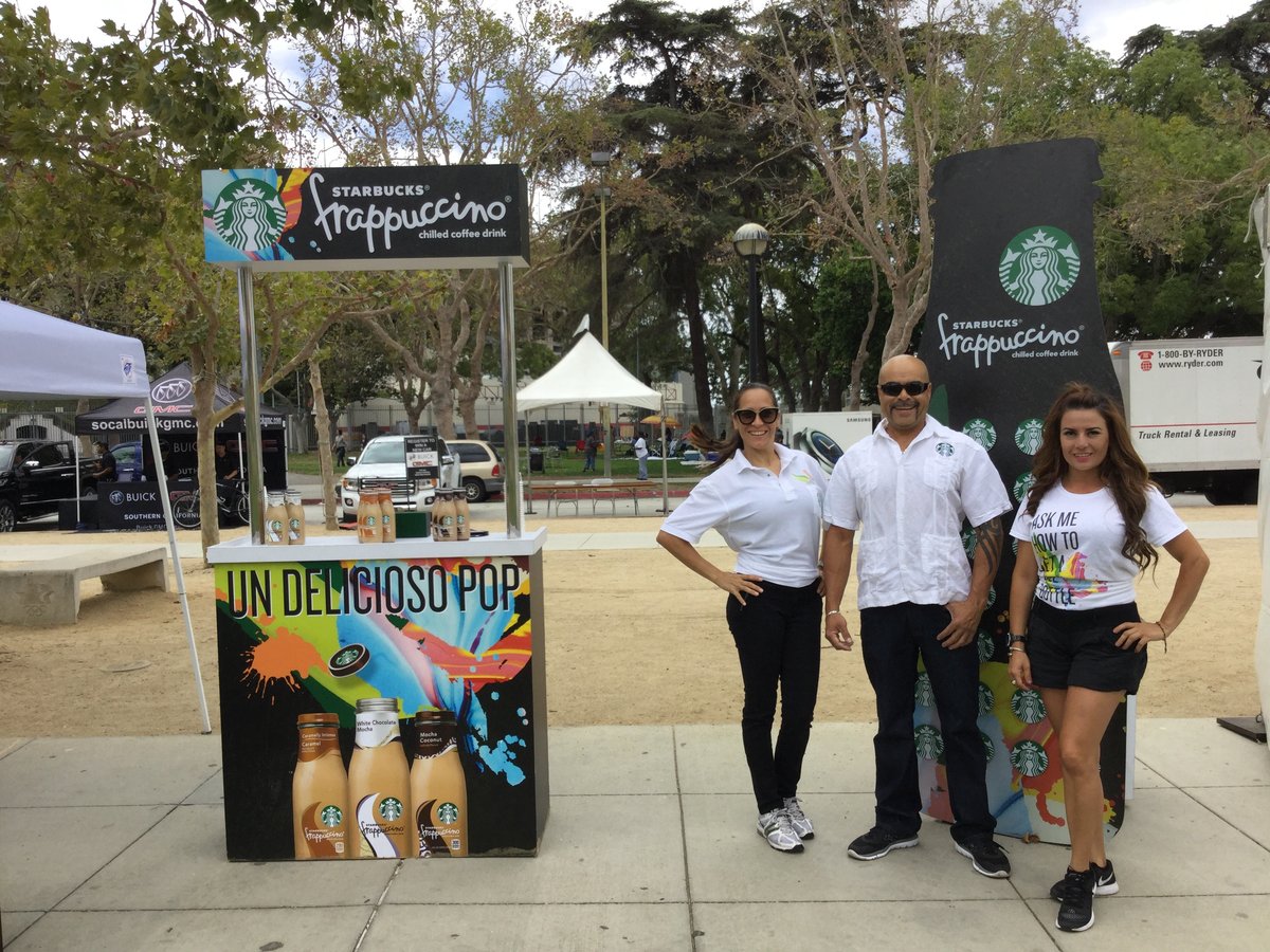 brand ambassadors at sampling event