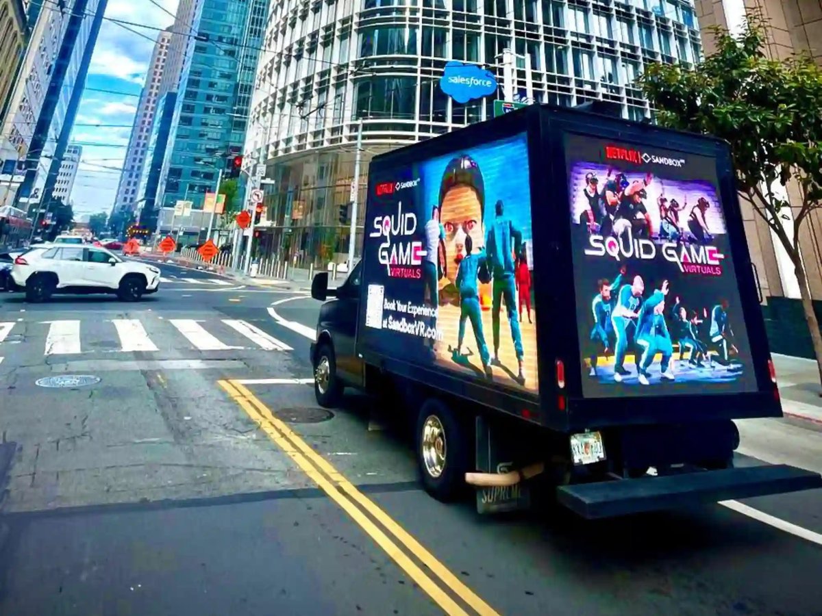 digital mobile billboard truck