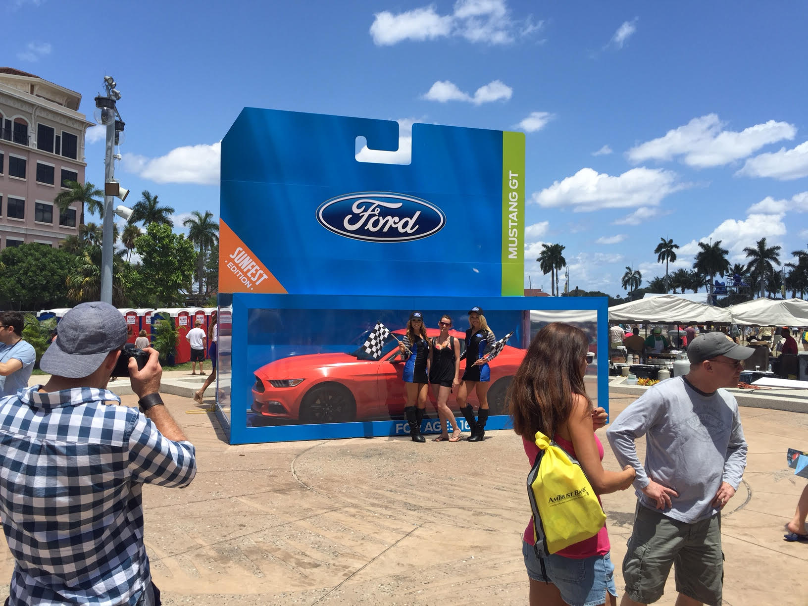 Giant Ford Matchbox custom fabrication