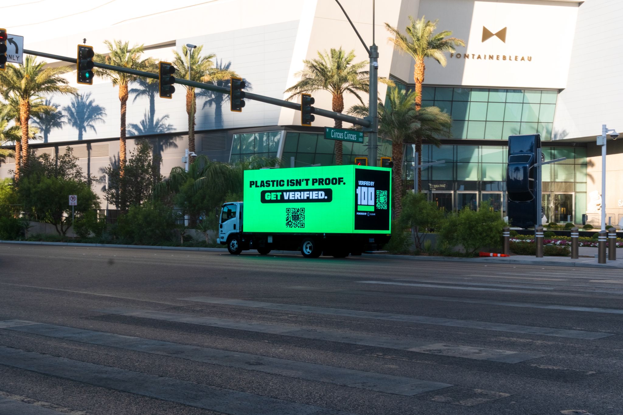 Get 100 mobile billboard truck